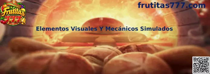 Representación de elementos visuales y mecánicos simulados de Frutitas 777