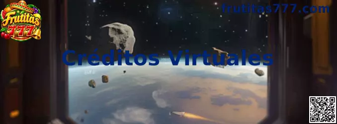 Créditos Virtuales en la interfaz de prueba de Frutitas 777