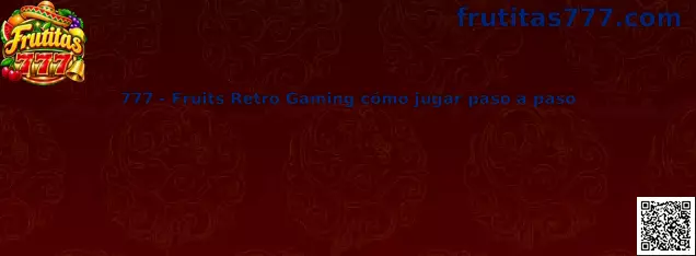 Ilustración introductoria de 777 Fruits Retro Gaming y su temática de frutas y sietes