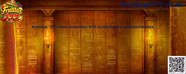 Imagen introductoria de Frutitas 777 para una guía educativa sobre RTP, volatilidad y probabilidades